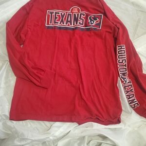 NFL Team Apparel Red Texans Shirt